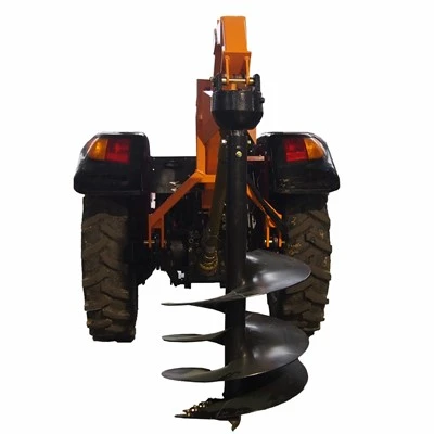 Săpător hidraulic pentru găuri de stâlp pentru tractor